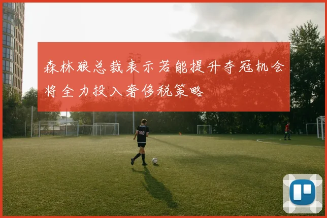 森林狼总裁表示若能提升夺冠机会将全力投入奢侈税策略